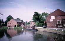 Warehouses at Shardlow, Trent & Mersey Canal, Sep 1996