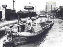Stoke on Trent. Mersey Weaver’s "Merver" above Lock No 37 (Cockshute's)