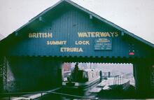 Etruria Top Lock, Trent & Mersey Canal, July 1963