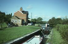 Aston Lk, Trent and Mersey Canal, Nov 1982