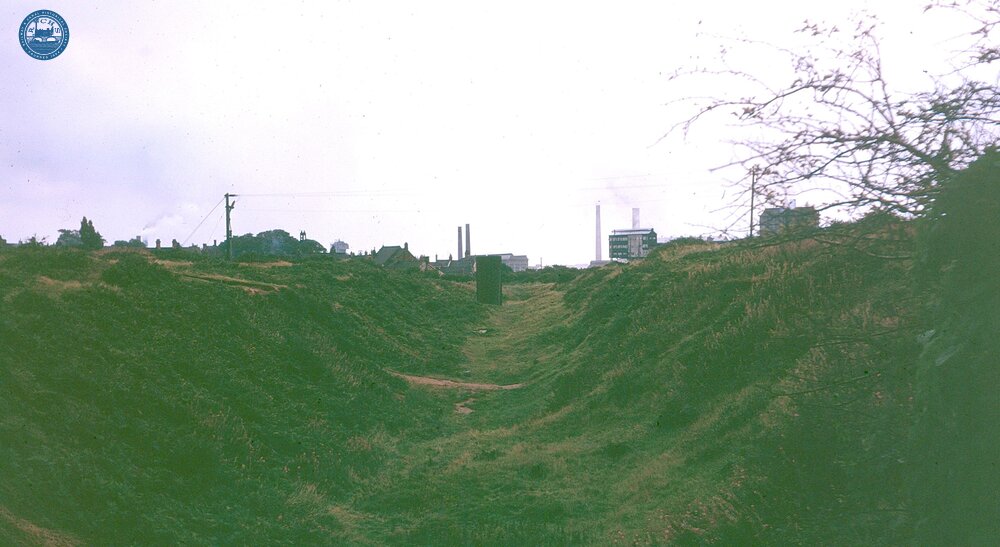 Over Barnton Tunnel, Trent & Mersey Canal, Aug 1965