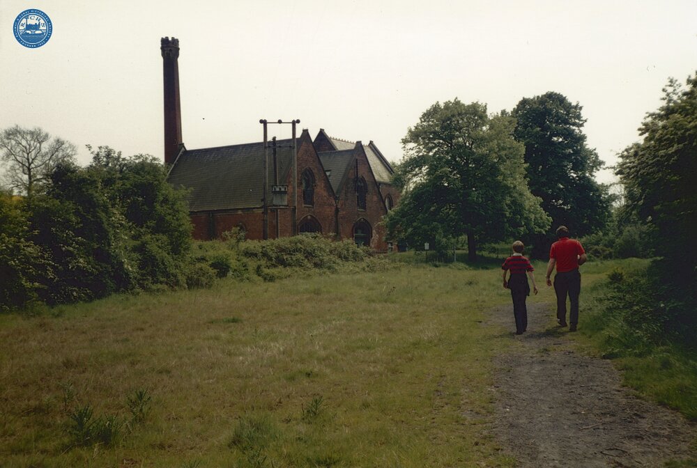 Beyond the Old Terminus and Waterworks at Snarestone, 1987
