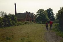 Beyond the Old Terminus and Waterworks at Snarestone, 1987