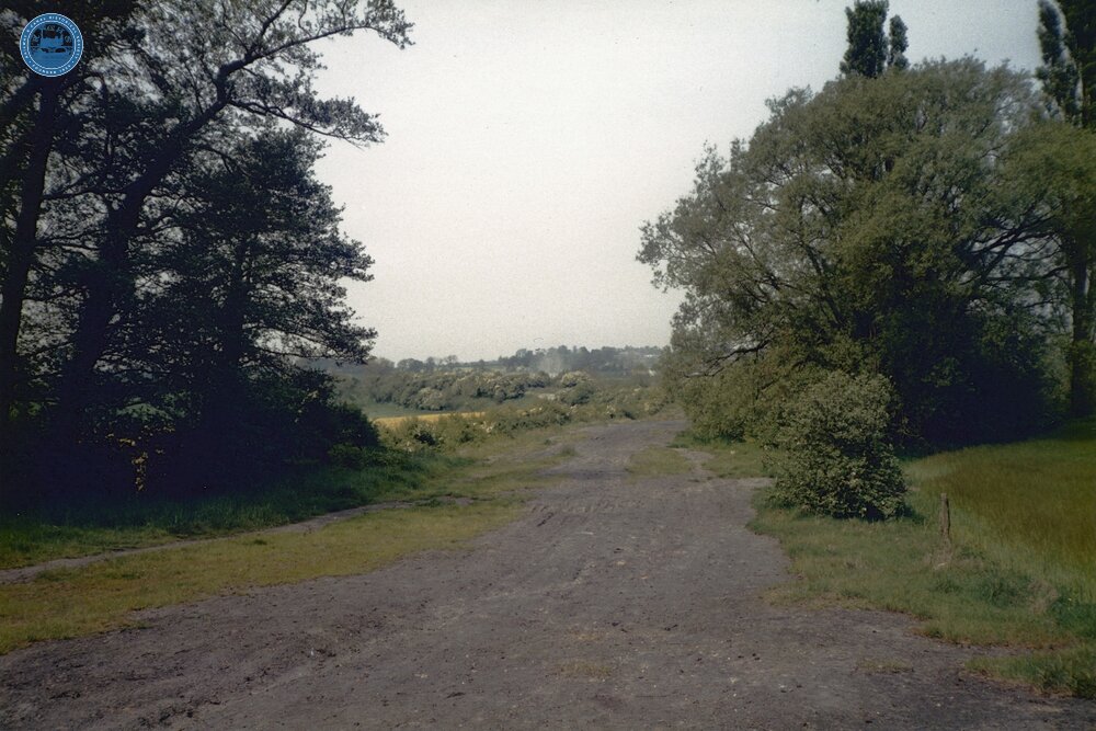 Subsided Canal approaching Gilwiskaw Brook, 1987