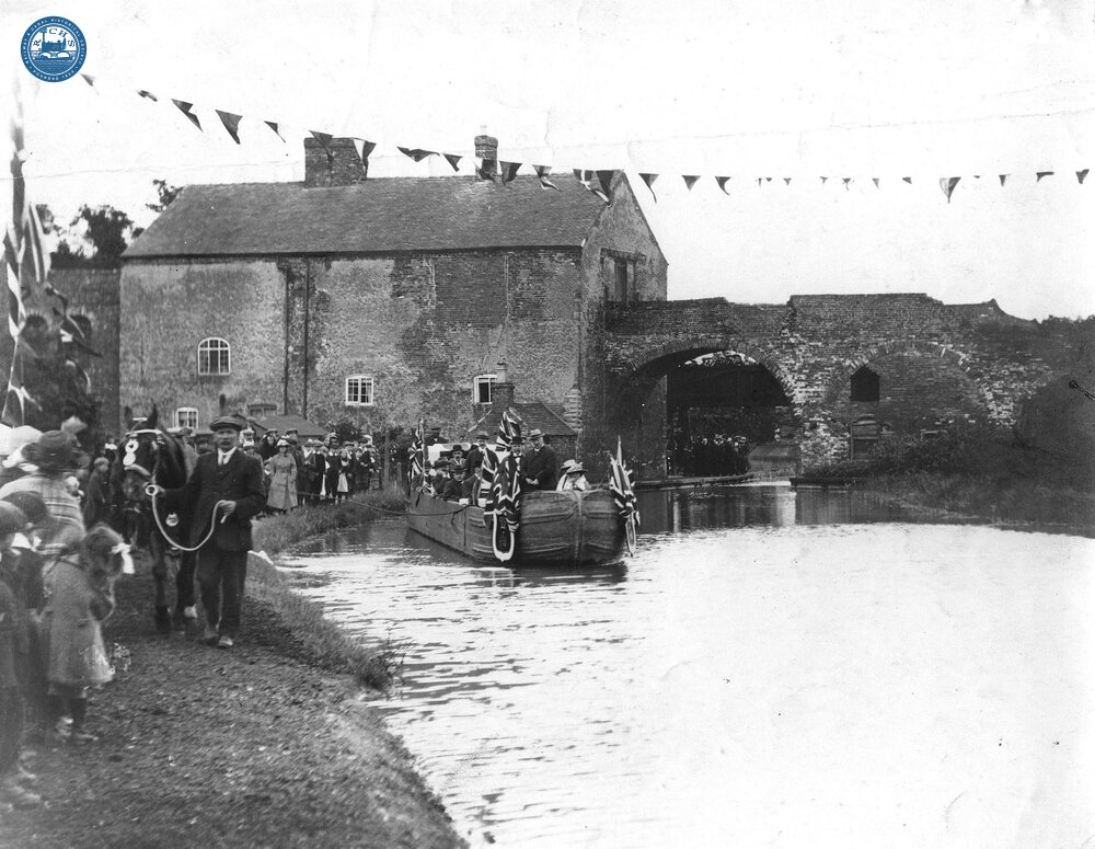 Ashby Canal. Moira. Opening of Canal Diversion. 23rd June 1919