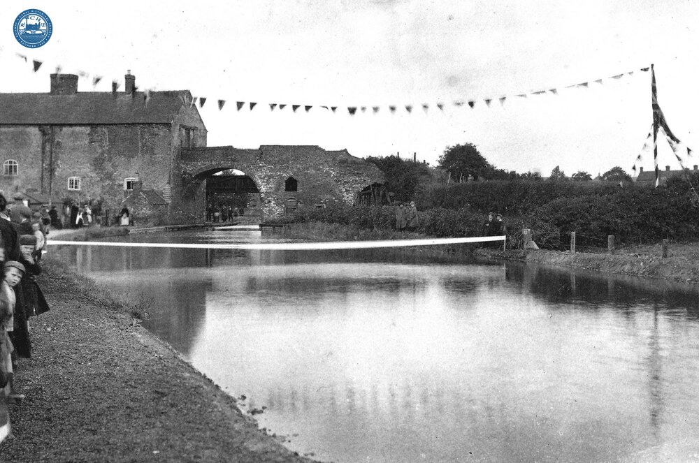 Ashby Canal. Moira. Opening of Canal Diversion. 23rd June 1919