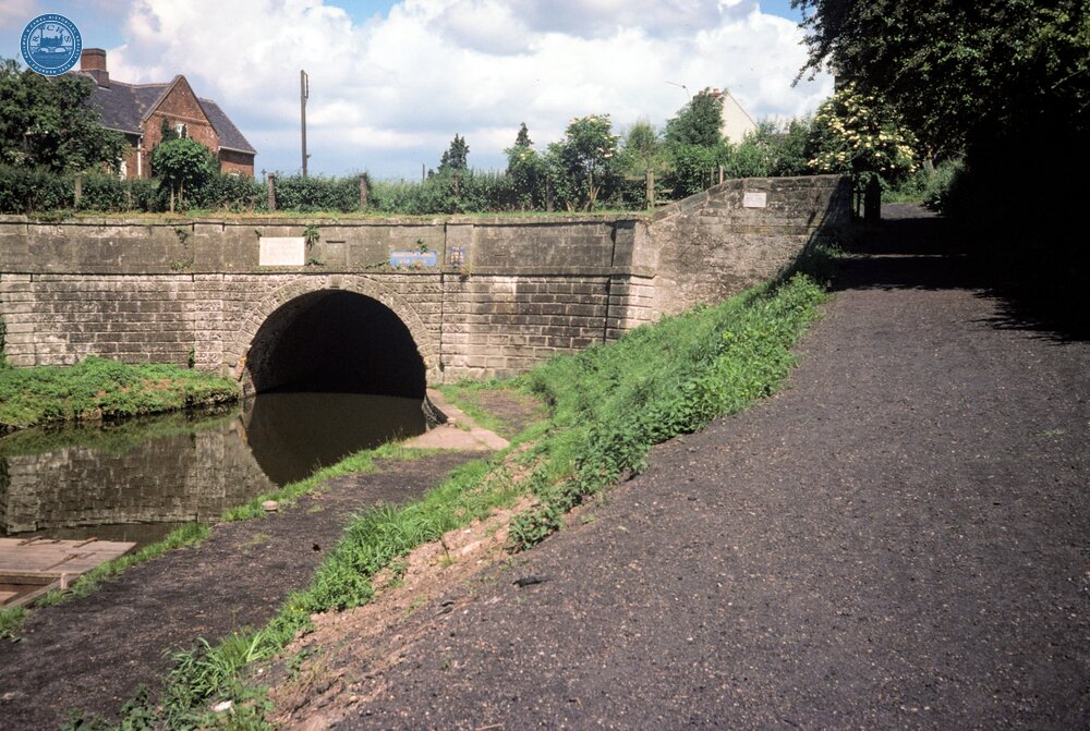 Ashby Canal. Snarestone Tunnel, South Portal. 1985