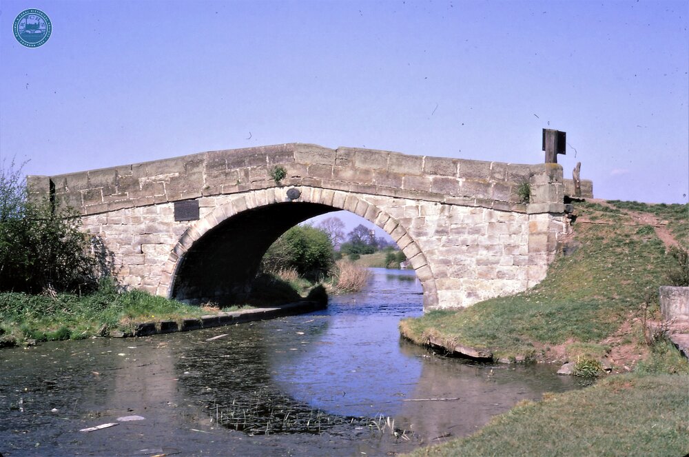 Ashby Canal. Marston Junction. Bridge No 2 (Quarry Bridge). 17 April 1967