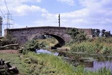 Ashby Canal. Burton Hastings. Bridge No 9 (James Bridge). 16 July 1967
