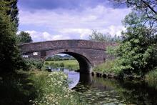 Ashby Canal. Shenton. Bridge 35 (Bradfield's Bridge). 07 June 1967
