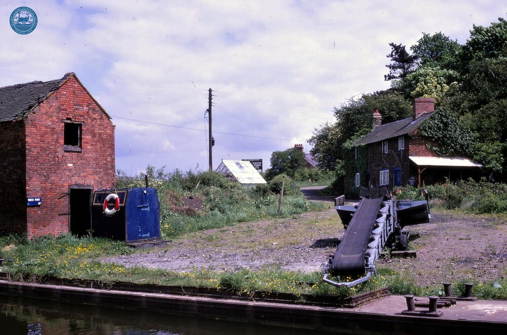 Ashby Canal. Market Bosworth Wharf. 07 June 1967