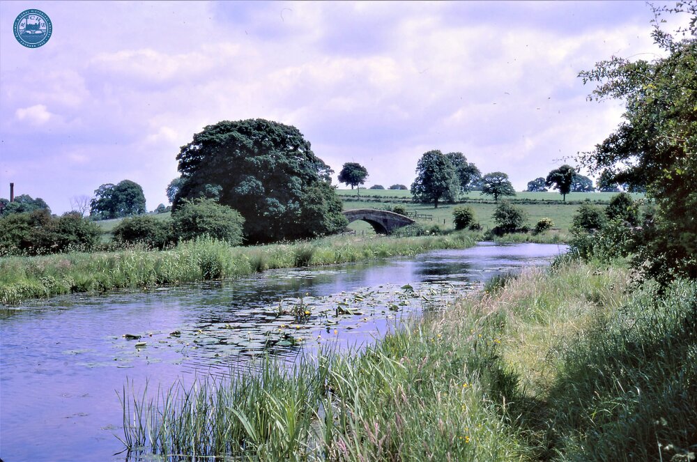 Ashby Canal. Snarestone. Bridge 61 (Turnover Bridge). 28 June 1969