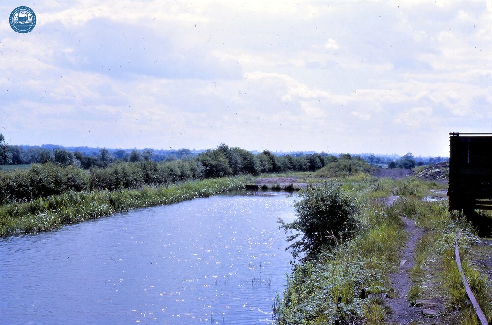 Ashby Canal. End of Navigation at Illott Wharf, Measham. 20 June 1965