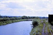 Ashby Canal. End of Navigation at Illott Wharf, Measham. 20 June 1965
