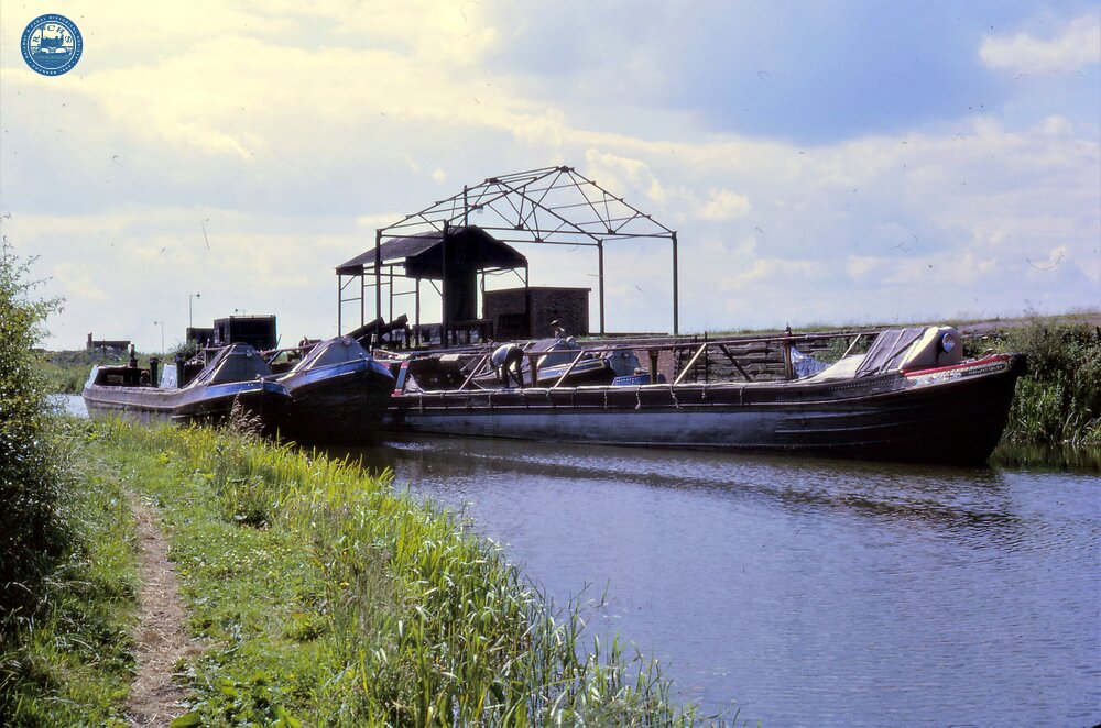 Ashby Canal. Ilott Wharf, Measham. 20 June 1965