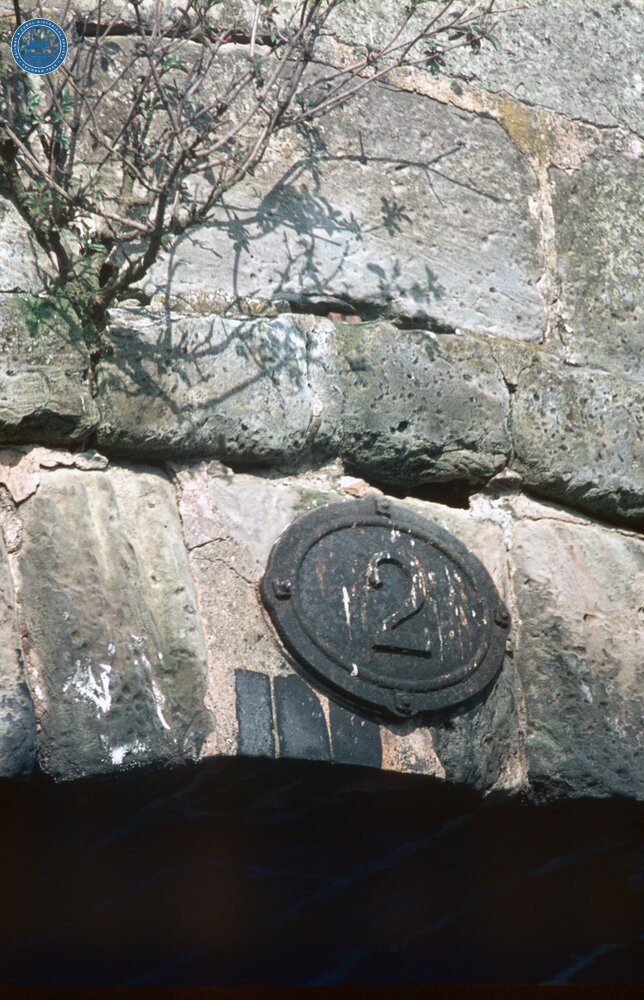Ashby Canal. Marston, Bridge number 2 (Quarry Bridge). April 1971