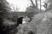 Coventry Road bridge, Griff Hollows Canal, looking east