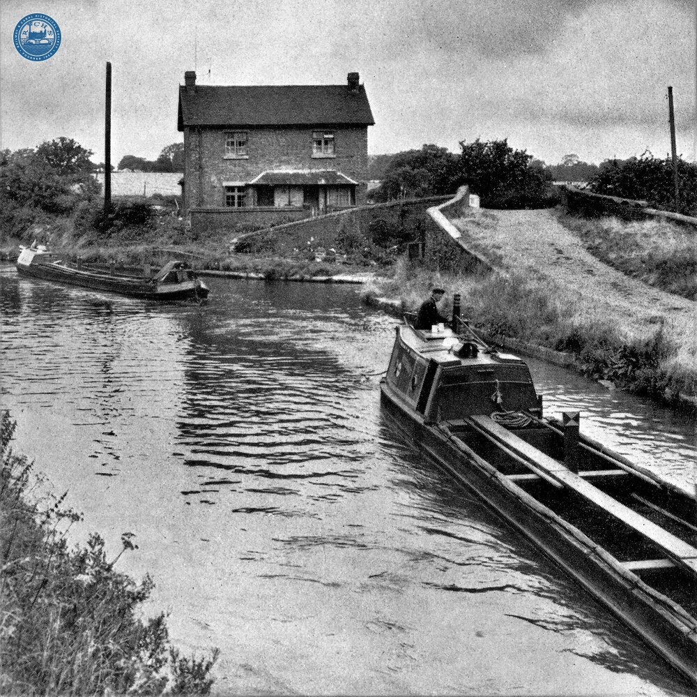 Marston Junction, with BW working boats passing 