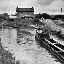 Marston Junction, with BW working boats passing 