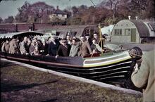 Coventry Canal: 'VIP' pasenger trip on MB Linda at Coventry Basin