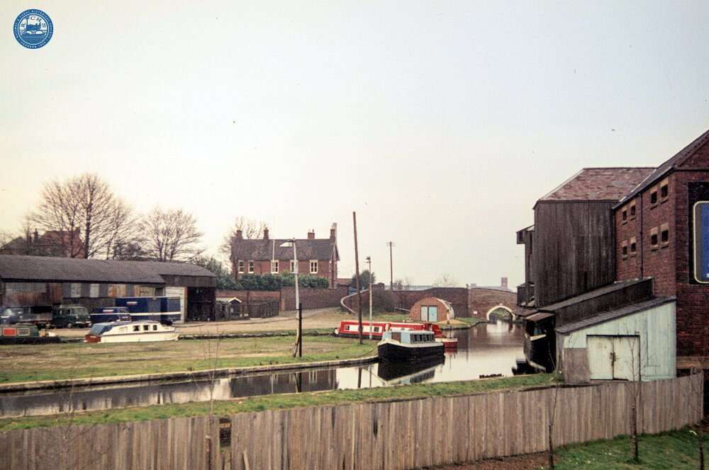 Coventry Canal. Coventry Basin. March 1975