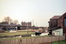 Coventry Canal. Coventry Basin. March 1975