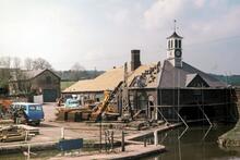 Coventry Canal. Hartshill Yard. 1978