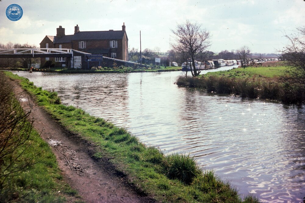 Coventry Canal. Huddlesford Junction. 1977