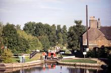 Coventry Canal. Atherstone Top Lock. 1989