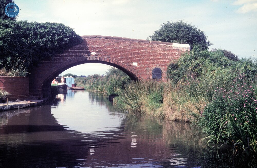 Coventry Canal. Bridge 78. 1987