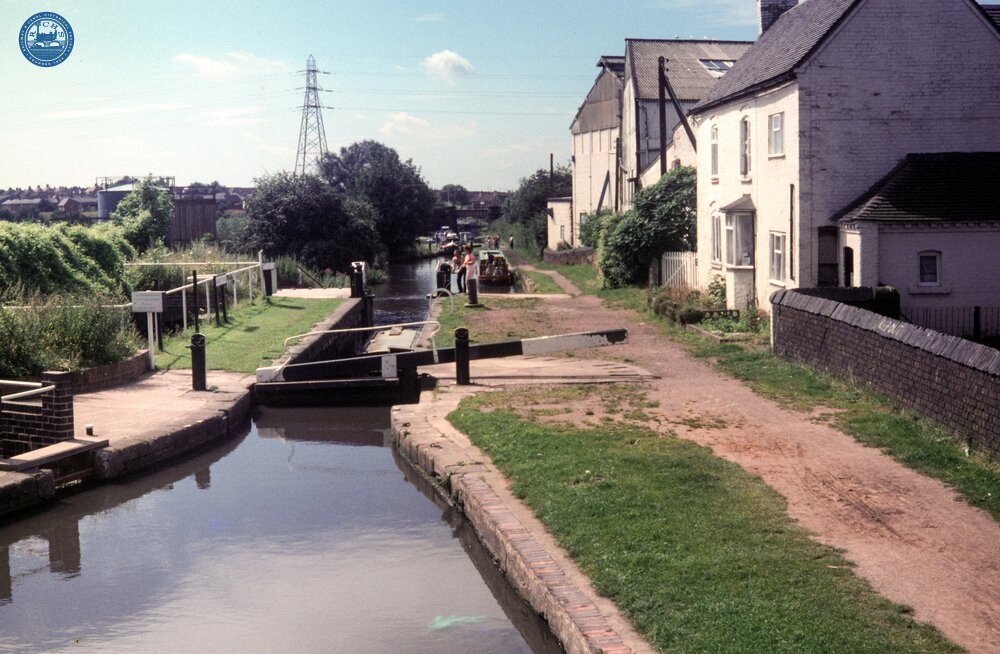 Glascote Top Lock. Coventry Canal. 1987