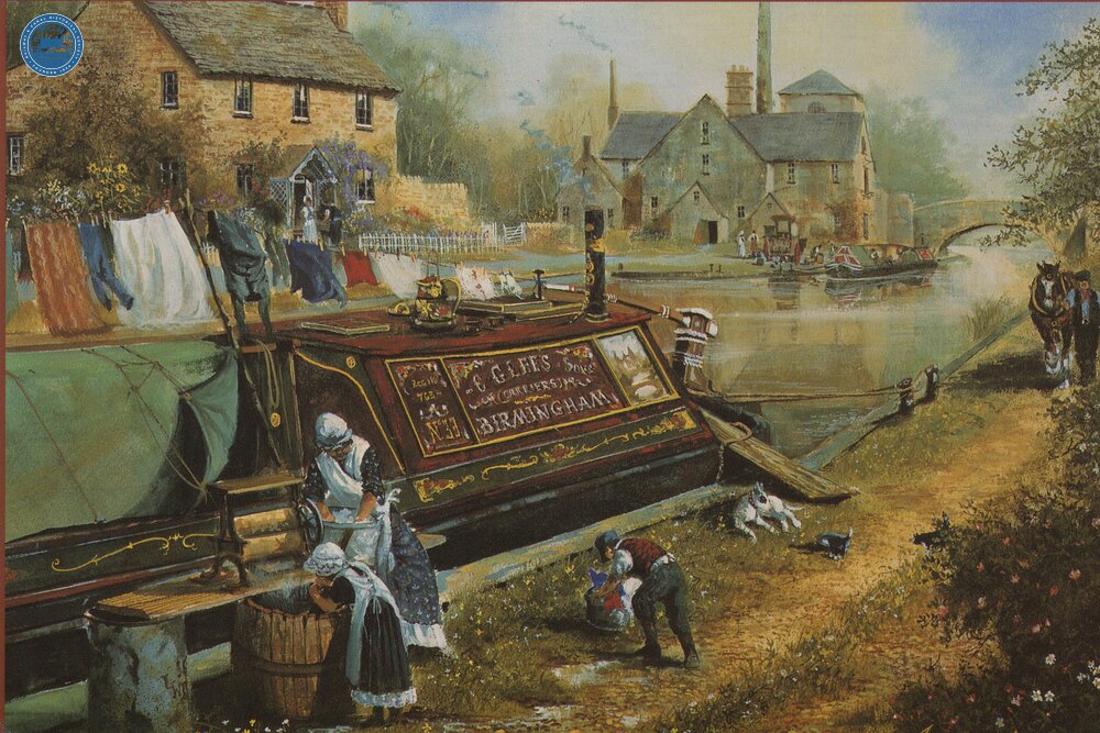 Watercolour of 'Hawkesbury Junction'