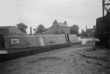Hawkesbury Junction, Salvation Army Narrowboat “Salvo”. June 1957