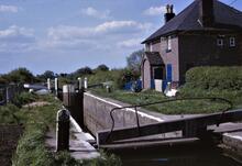 Coventry Canal. Fazeley- Coventry. Atherstone Lock 10. 15/05/1966