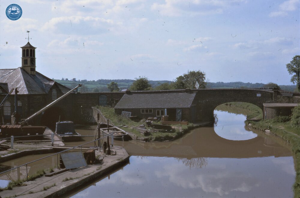 Coventry Canal. Fazeley- Coventry. Hartshill [British Waterways Board] Depot. 15/05/1966