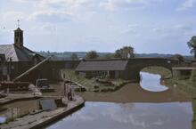 Coventry Canal. Fazeley- Coventry. Hartshill [British Waterways Board] Depot. 15/05/1966