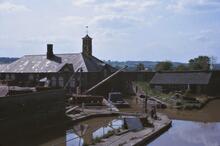 Coventry Canal. Fazeley- Coventry. Hartshill [British Waterways Board] Depot. 15/05/1966