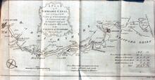 Coventry canal plan, surveyed 1767