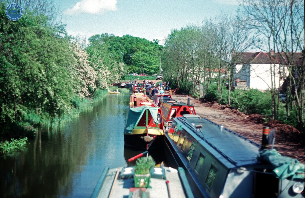 Droitwich Canal, reopening of top pound, Hanbury