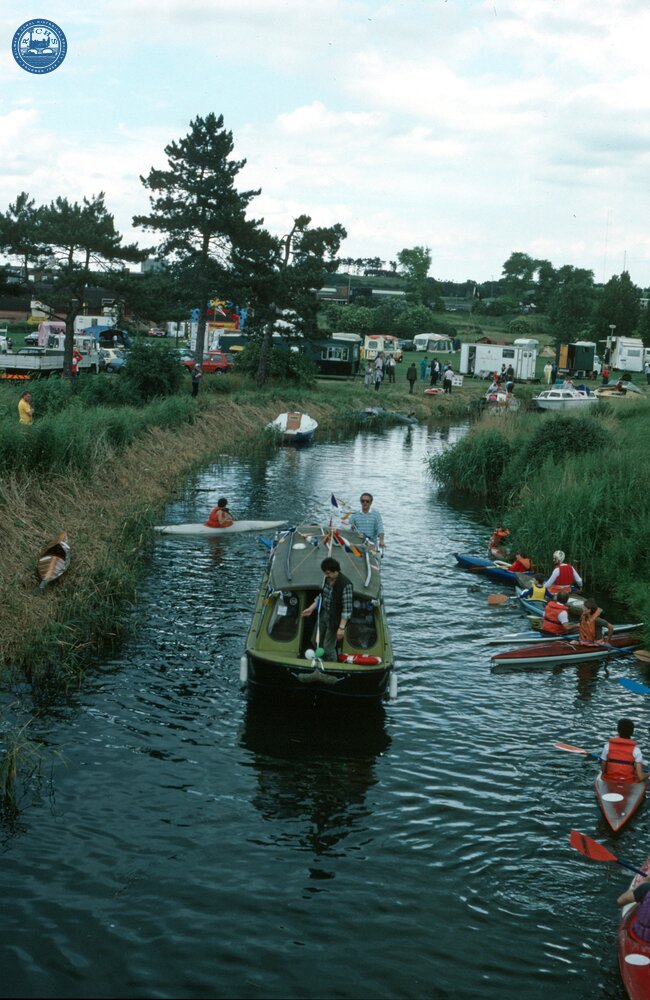 Droitwich Canal, IWA  National Trail Boat Rally