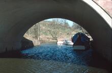 Droitwich Barge Canal, R. Salwarpe through bridge 
