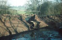 Droitwich Barge Canal, dredging by Salwarpe