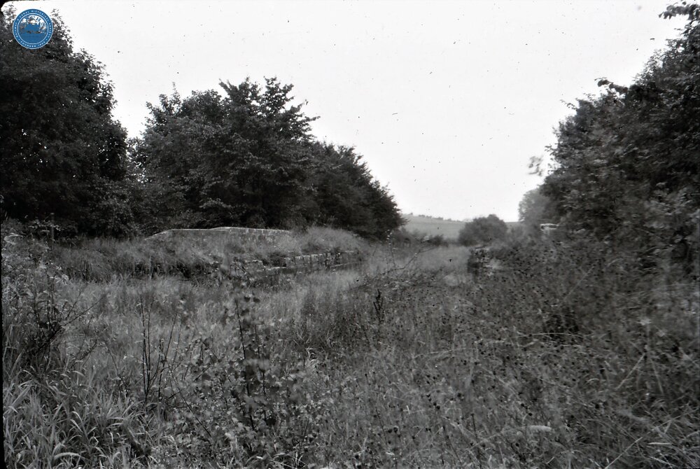 Bed of canal/aqueduct.