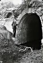 Leominster Canal. Southnett Tunnel, Southeast Portal.1966?