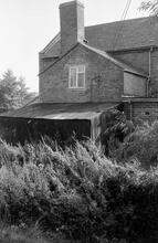 Leominster Canal. Marlbrook Lock House next to Lock 2 of the Marlbrook Flight Easter 1974