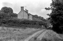 Leominster Canal to the west of the Wharf House, Marlbrook. Easter 1974
