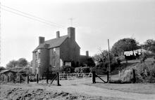 Leominster Canal. Wharf House, Marlbrook. Easter 1974
