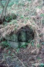 Leominster Canal. Remains of  Marlbrook Top lock (Lock 1), circa 1977