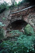 Leominster Canal. Rea aqueduct from N.W. 14 October 1985