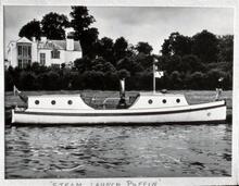 Steam launch “Puffin”, Wyre.